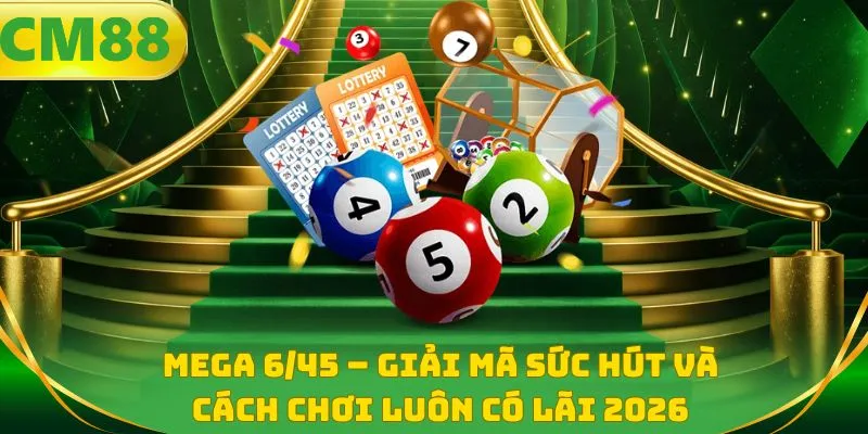 Mega 6/45 - Giải Mã Sức Hút Và Cách Chơi Luôn Có Lãi 2026