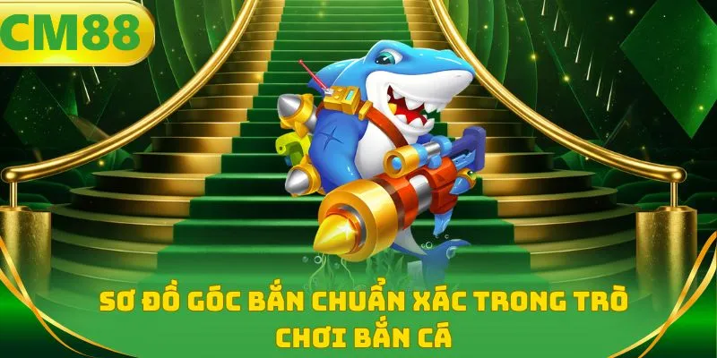 Sơ đồ góc bắn chuẩn xác trong trò chơi bắn cá