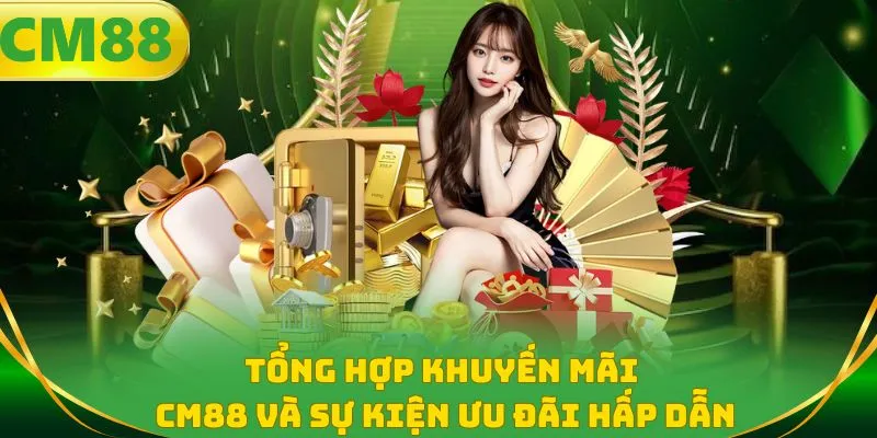 Tổng hợp khuyến mãi CM88 và sự kiện ưu đãi hấp dẫn